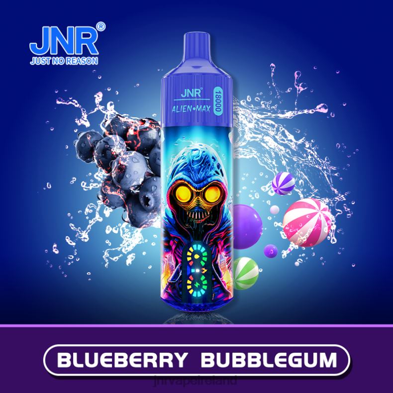 JNR vape H060P31 JNR ALIEN MAX Blueberry Bubblegum