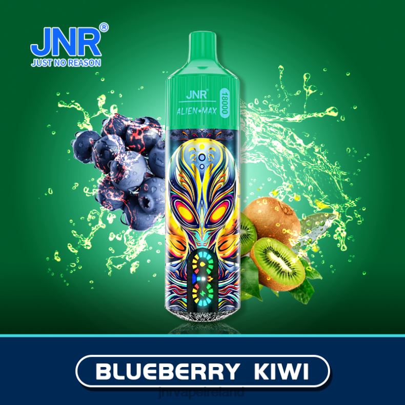 JNR vapes factory H060P32 JNR ALIEN MAX Blueberry Kiwi