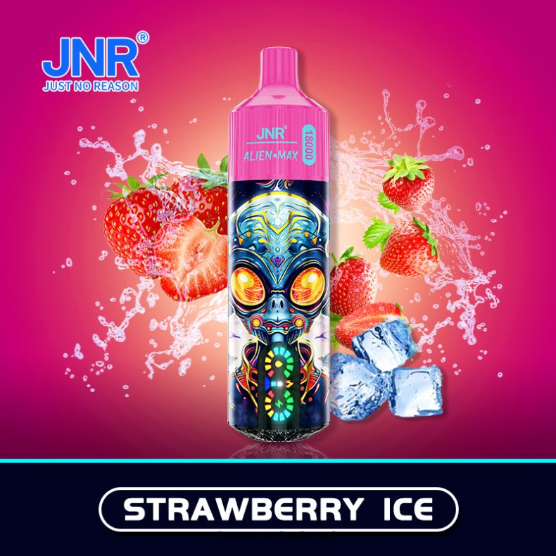 JNR vapes website H060P21 JNR ALIEN MAX Strawberry Ice