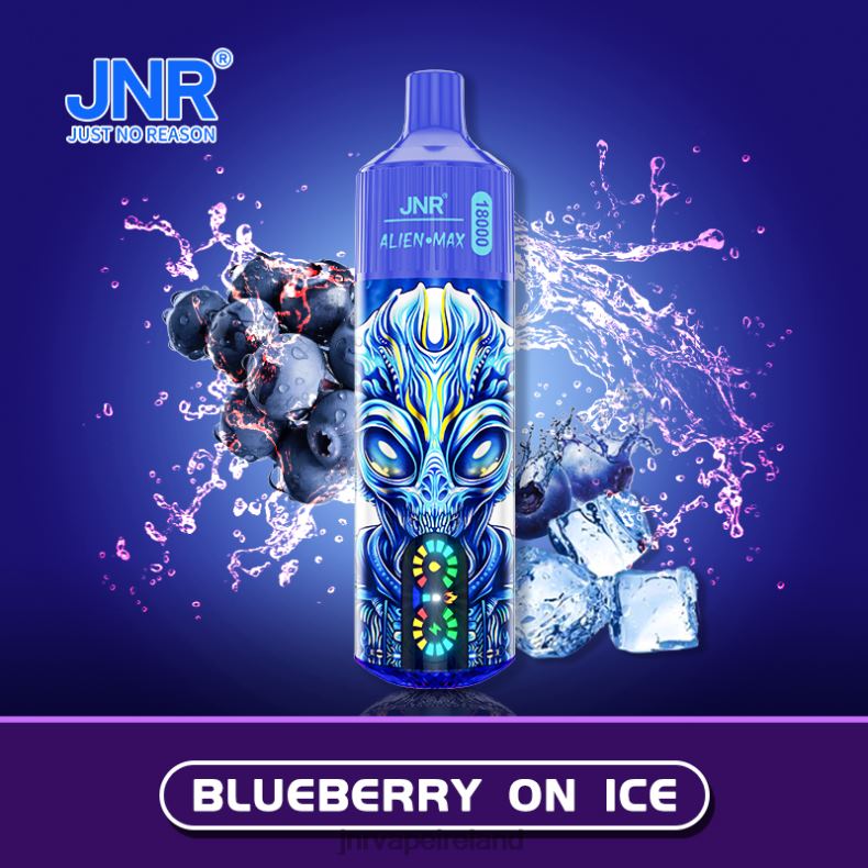 JNR vapes website H060P30 JNR ALIEN MAX Blueberry on Ice