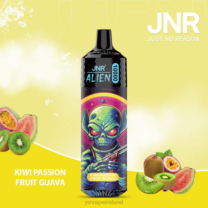 Kiwi Passion Fruit Guava JNR vape price 6X8L153 JNR ALIEN