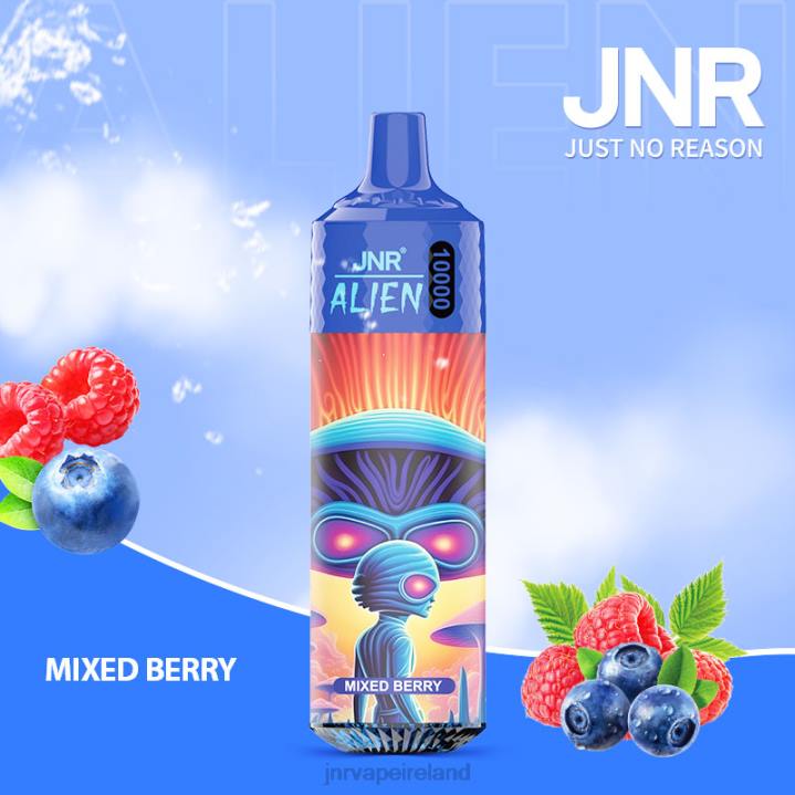 Mixed Berry JNR vape nicotine content 6X8L132 JNR ALIEN