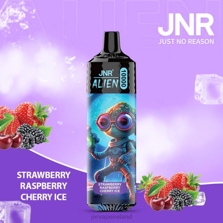 Strawberry Raspberry Cherry Ice JNR vape review 6X8L155 JNR ALIEN