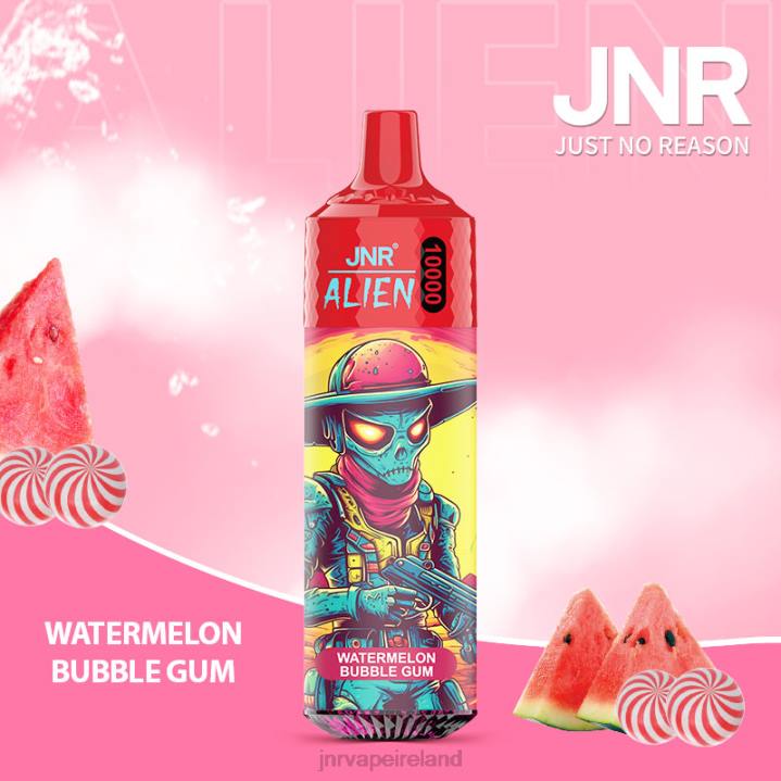 Watermelon Bubble Gum JNR vape nicotine content 6X8L159 JNR ALIEN