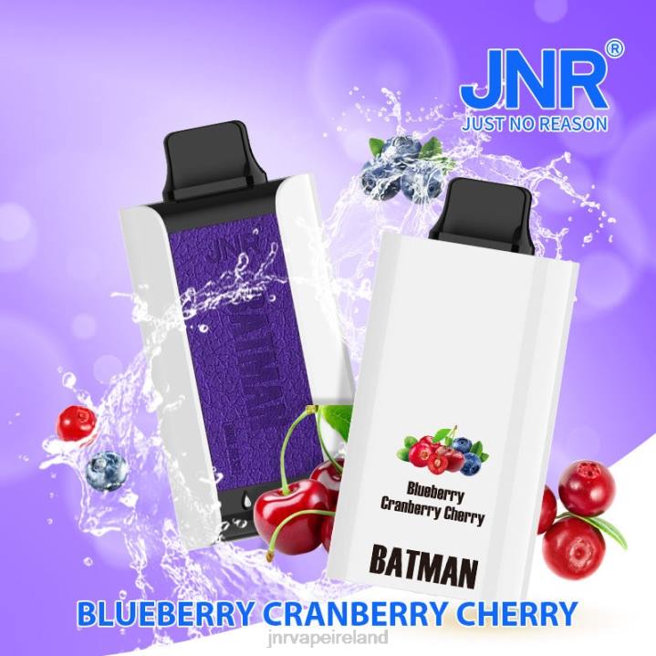 Blueberry Cranberry Cherry JNR vape nicotine content 6X8L249 JNR BATMAN