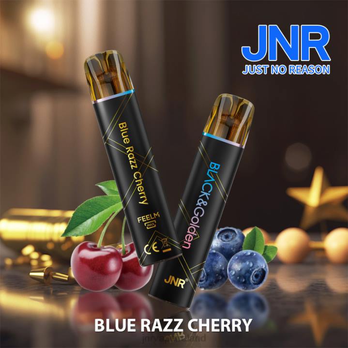 Blue Razz Cherry JNR vape review 6X8L272 JNR BLACK & GLODEN