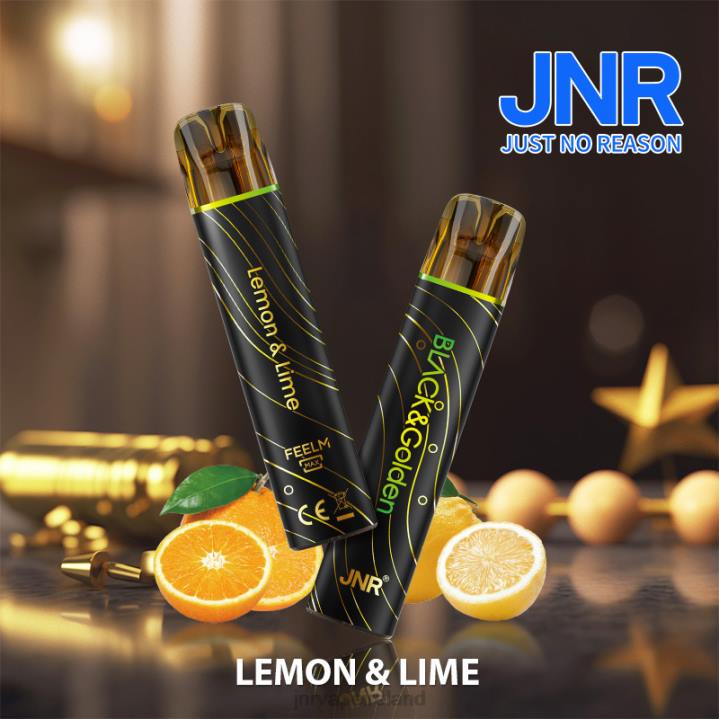 Lemon & Lime JNR vape Dublin 6X8L277 JNR BLACK & GLODEN