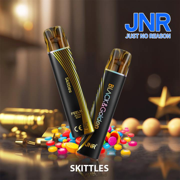 Skittles JNR vape review 6X8L281 JNR BLACK & GLODEN