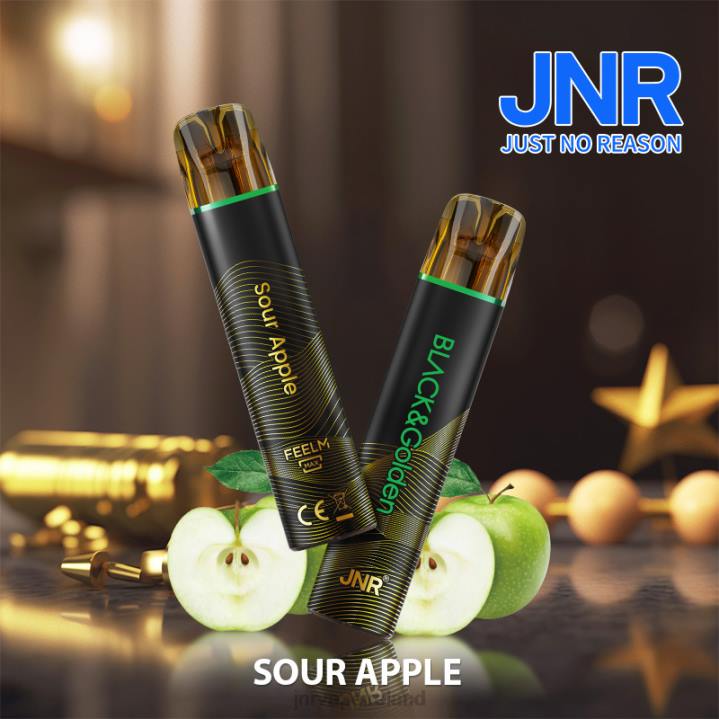 Sour Apple JNR vapes website 6X8L282 JNR BLACK & GLODEN