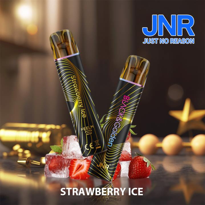 Strawberry Ice JNR vape 6X8L283 JNR BLACK & GLODEN