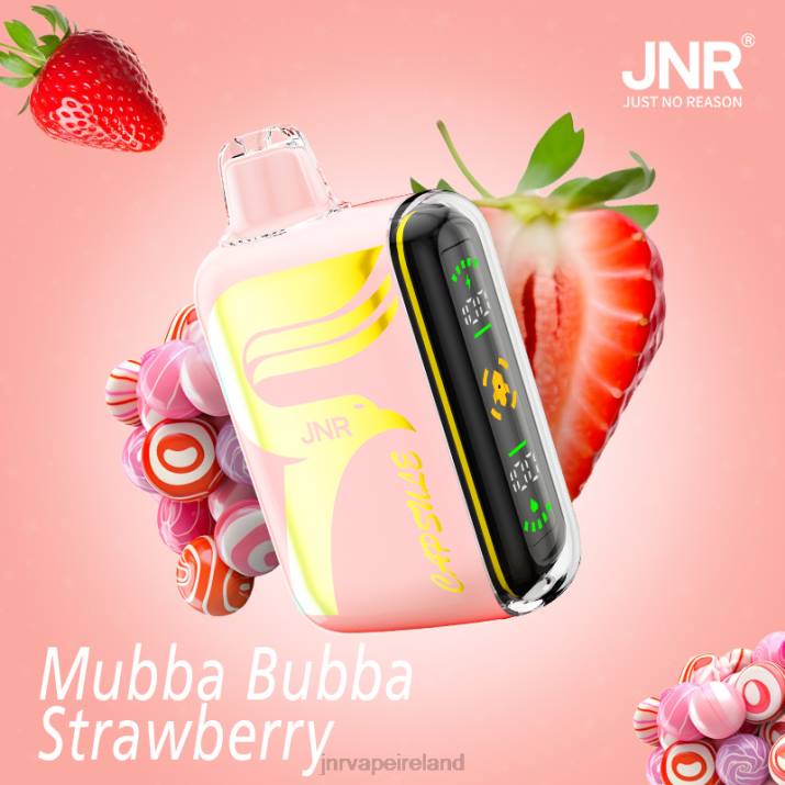 Mubba-Bubba-Strawberry JNR vape Ireland HTVV65 JNR CAPSULE