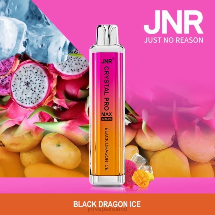Black Dragon Ice JNR vape nicotine content 6X8L339 JNR CRYSTAL PROMAX