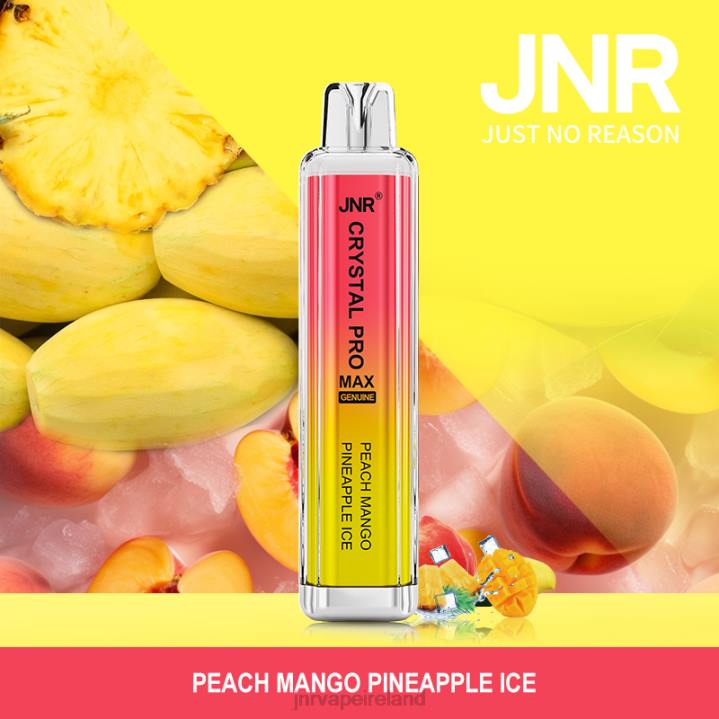 Peach Mango Pineapple Ice JNR vape Dublin 6X8L340 JNR CRYSTAL PROMAX