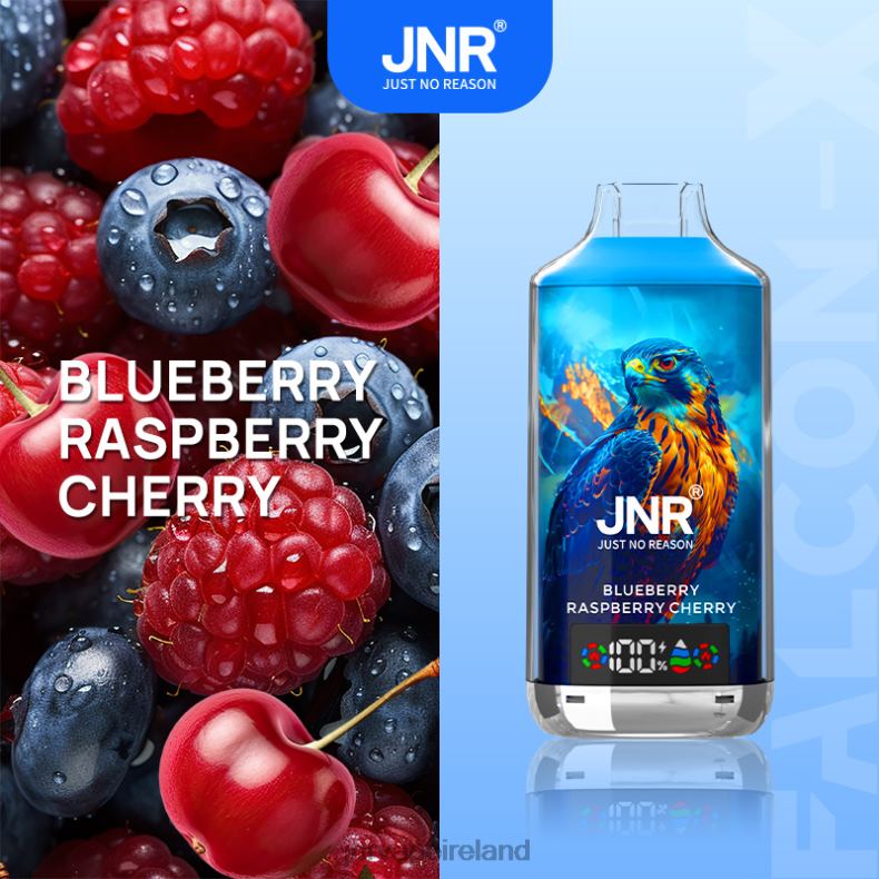 JNR vape Dublin H060P16 JNR FALCON X Blueberry Raspberry Cherry