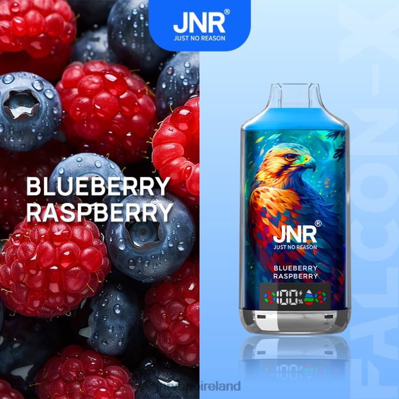 JNR vape review H060P2 JNR FALCON X Blueberry Raspberry