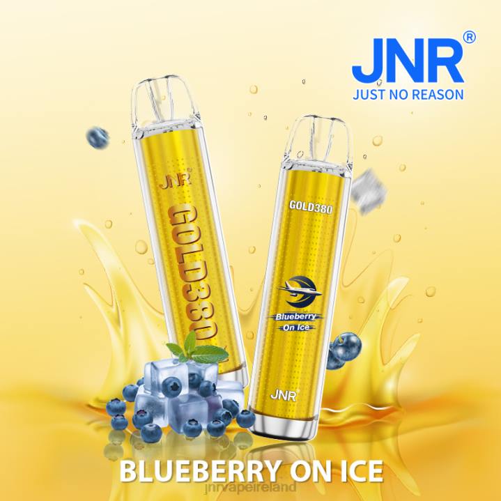 Blueberry On Ice JNR vape 6X8L49 JNR GOLD380