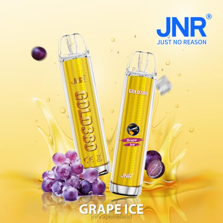 Grape Ice JNR vape nicotine content 6X8L51 JNR GOLD380