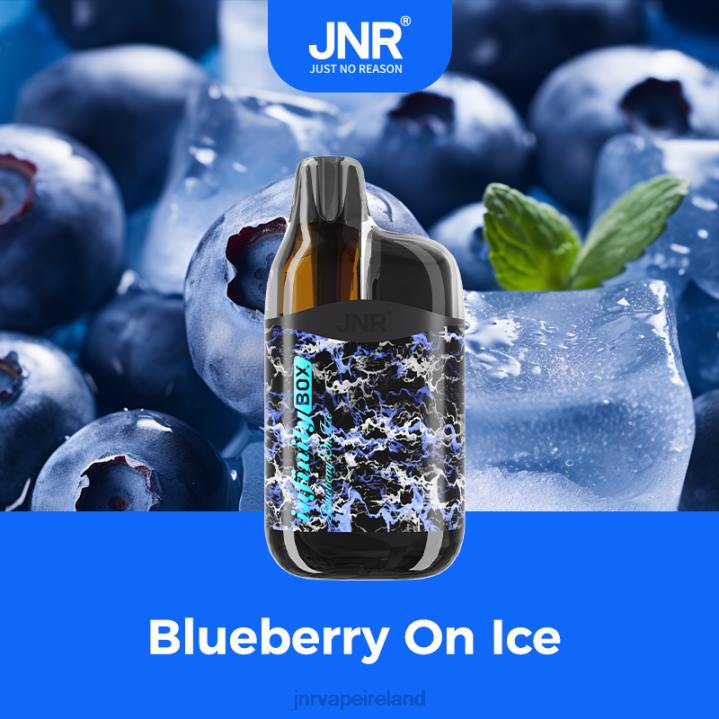 Blueberry On Ice JNR vape nicotine content 6X8L78 JNR INFINITY BOX
