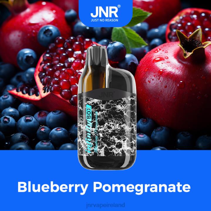 Blueberry Pomegranate JNR vape Dublin 6X8L79 JNR INFINITY BOX