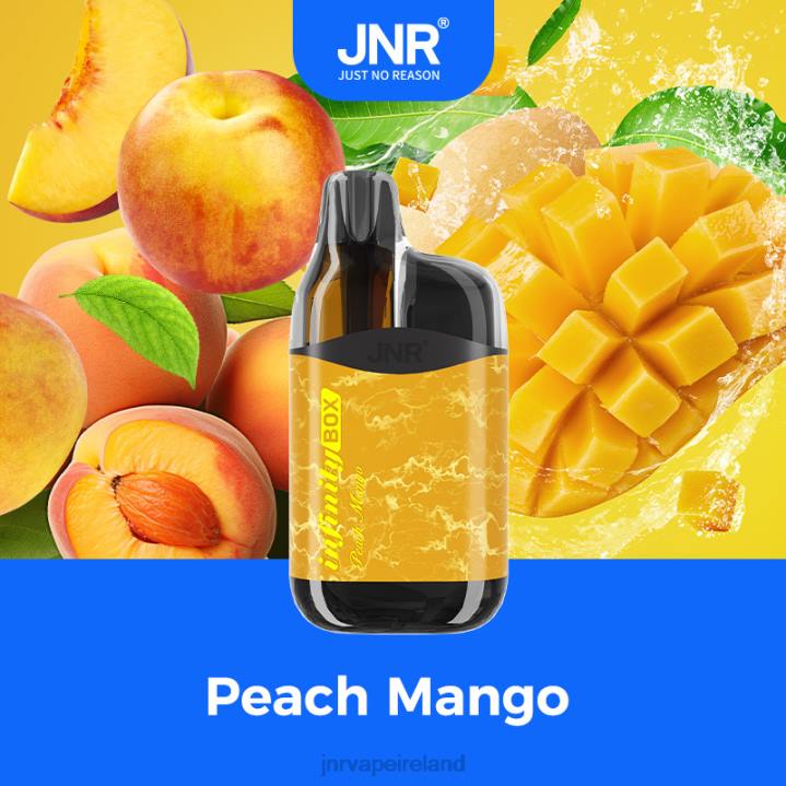 Peach Mango JNR vape Dublin 6X8L88 JNR INFINITY BOX