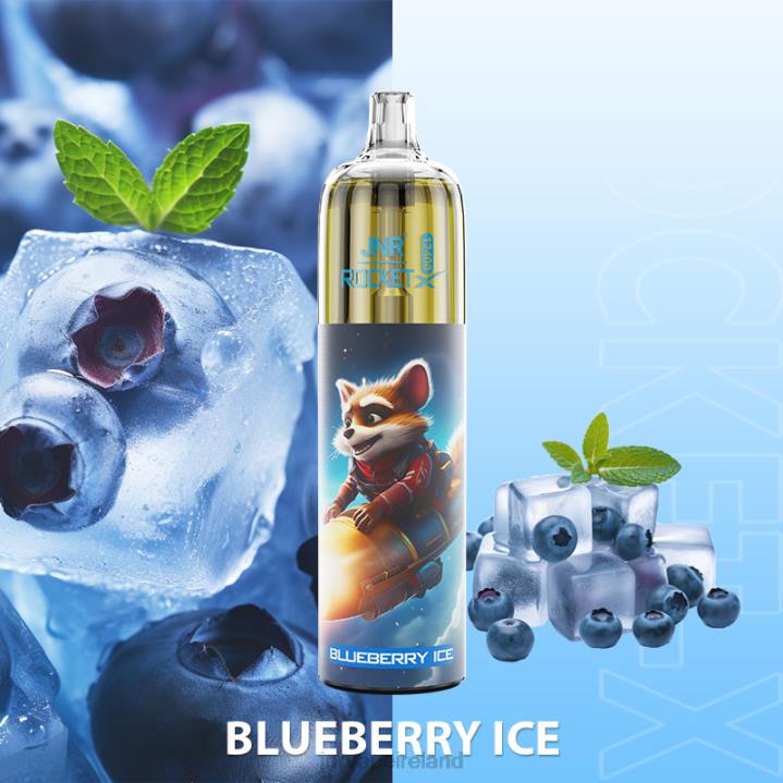 Blueberry Ice JNR vape Ireland 6X8L107 JNR ROCKET-X