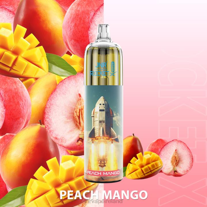 Peach Mango JNR vape Ireland 6X8L125 JNR ROCKET-X