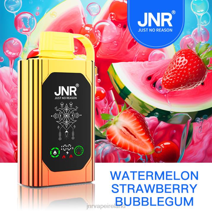 Watermelon Strawberry Bubblegum JNR vape review HTVV86 JNR SHISHA BOX