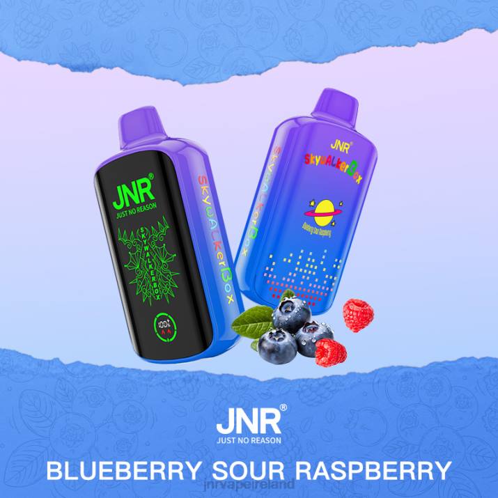 Blueberry Sour Raspberry JNR vape nicotine content HTVV54 JNR SKYWALKER BOX