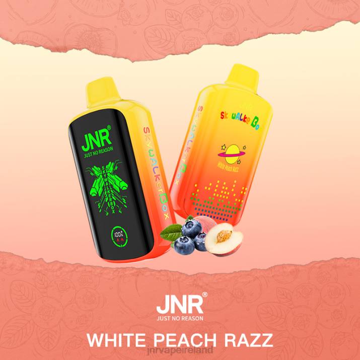 White Peach Razz JNR vape HTVV52 JNR SKYWALKER BOX