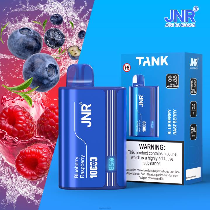 Blueberry Raspberry JNR vape 6X8L22 JNR TANK
