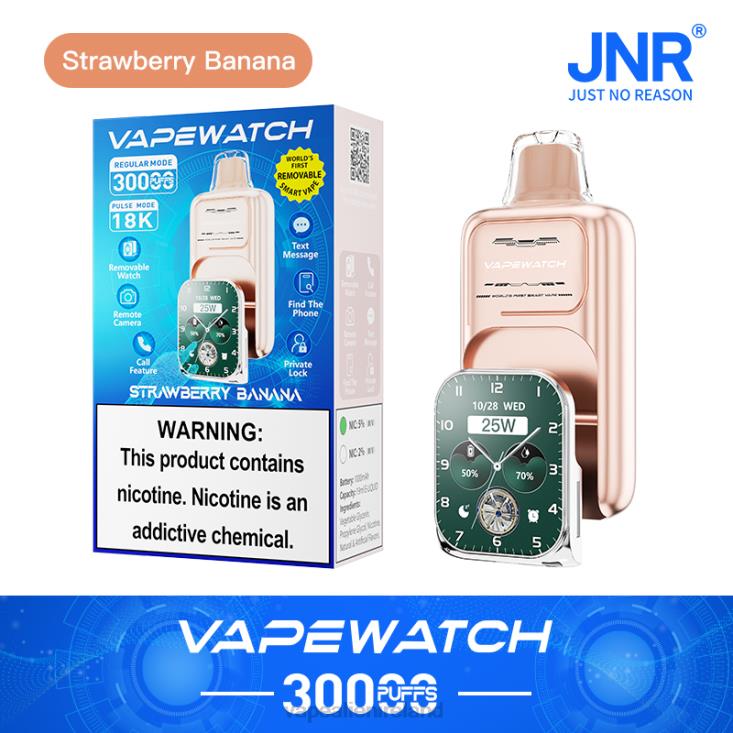 JNR Vape Watch JNR vape review -Strawberry Banana XX02Z7