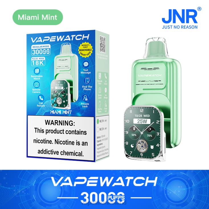 JNR Vape Watch JNR vape shop -Miami Mint XX02Z8