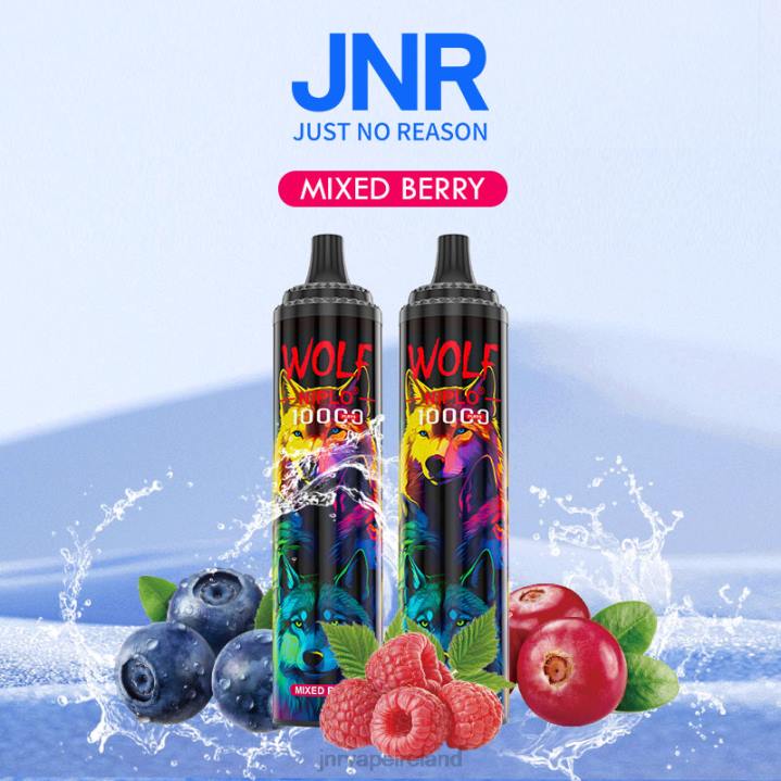 Mixed Berry JNR vapes website 6X8L345 JNR WOLF NIPLO