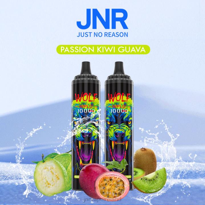 Passion Kiwi Guava JNR vape shop 6X8L352 JNR WOLF NIPLO