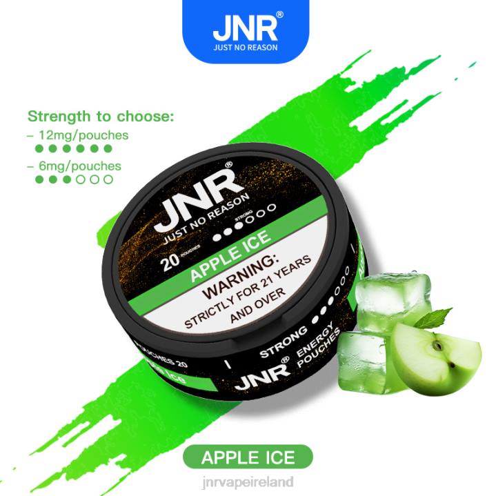 Apple Ice JNR vape review 6X8L101 JNR ENERGY POUCHES